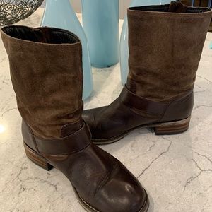 Clarks  leather/suede boots